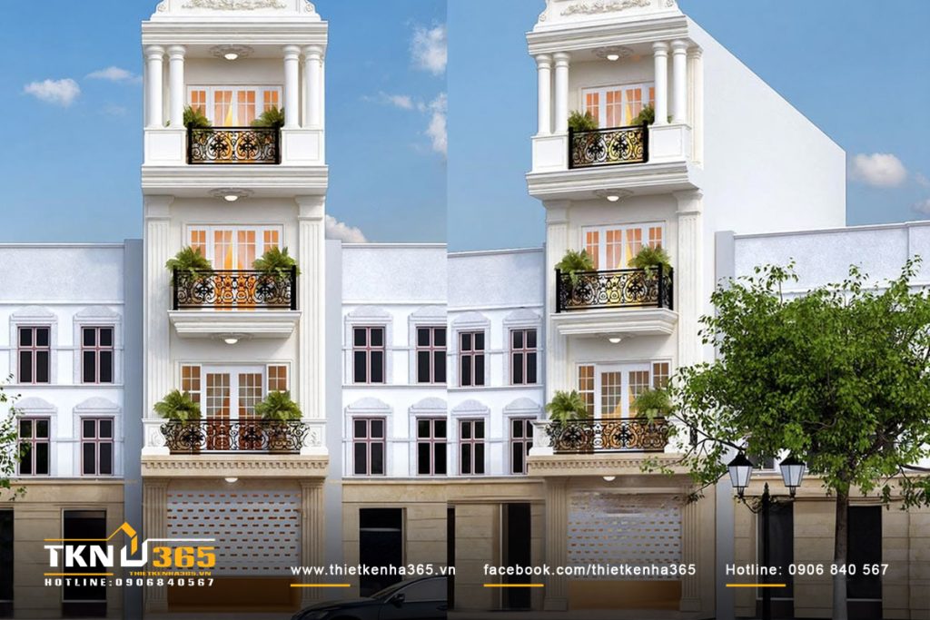 thiet-ke-nha-pho-4-tang-co-dien-anh-minh-q1