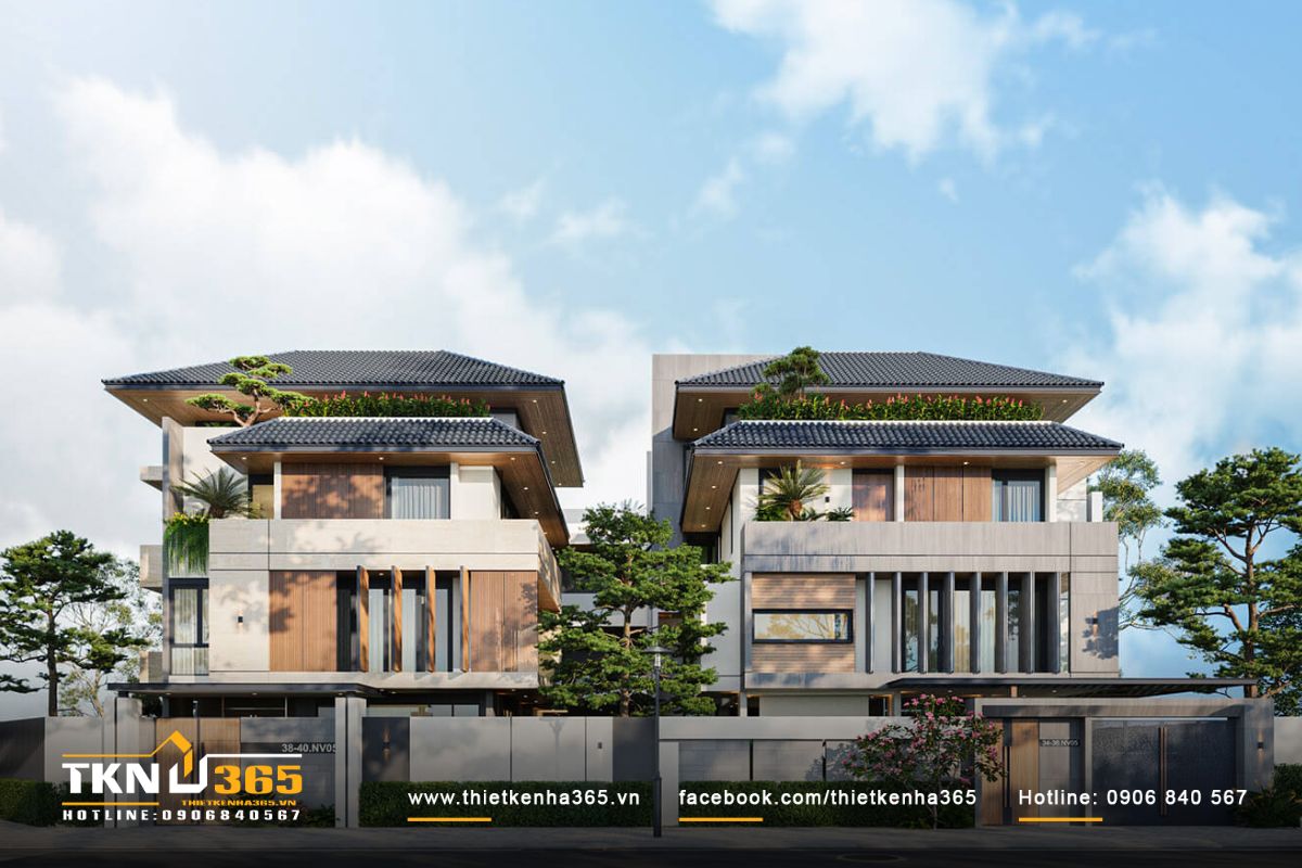 Thiết kế biệt thự 3 tầng