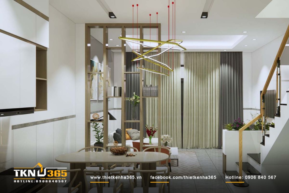 Gian bếp tiện nghi, gọn g&agrave;ng, tối ưu kh&ocirc;ng gian