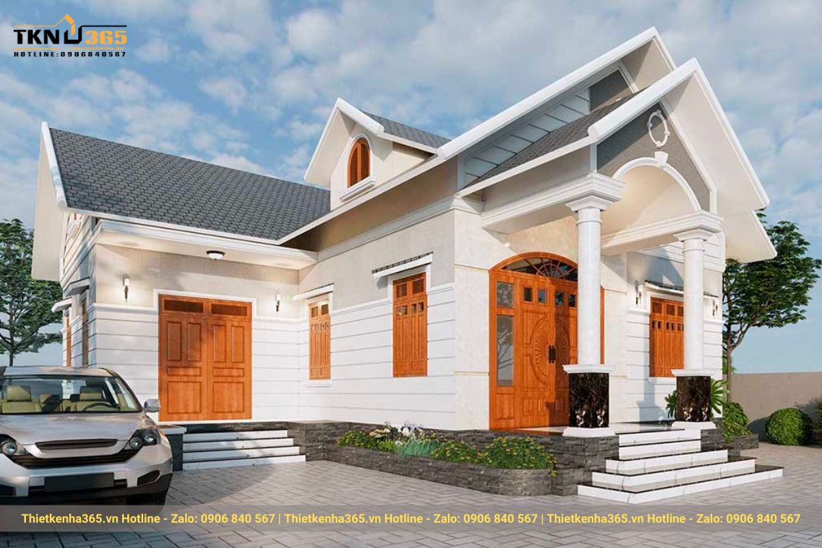 Phần s&acirc;n rộng thỏa sức cho con trẻ chạy nhảy v&agrave; vui chơi