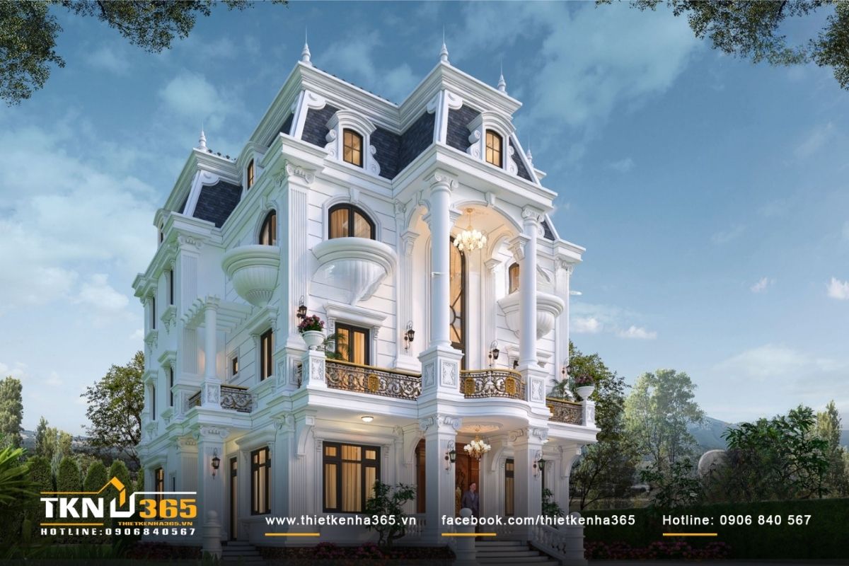 Những ô cửa sổ bằng kính cường lực giúp biệt thự đón được nhiều ánh sáng tự nhiên