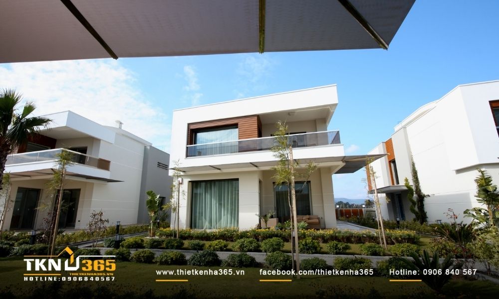 Một số đặc điểm của mẫu thiết kế biệt thự nghỉ dưỡng