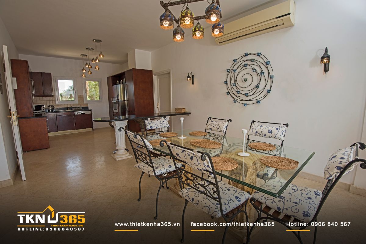 Nội thất ph&ograve;ng bếp đơn giản