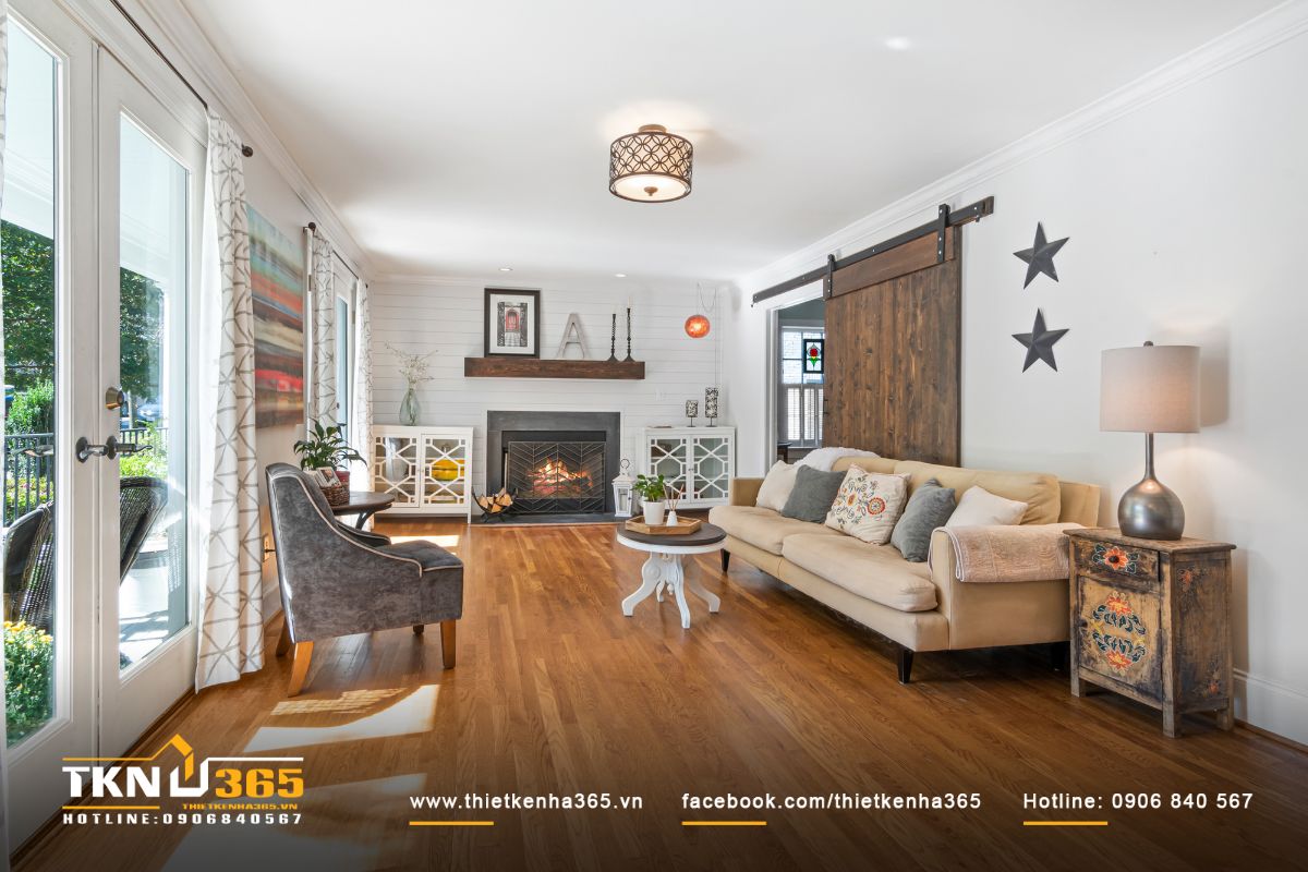 Kh&ocirc;ng gian sinh hoạt chung đầy đủ tiện nghi