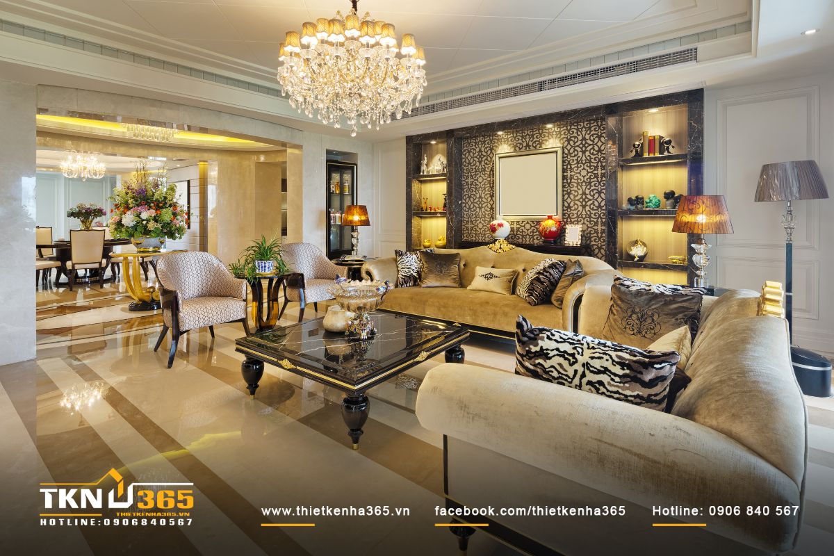 Nội thất ph&ograve;ng kh&aacute;ch hiện đại