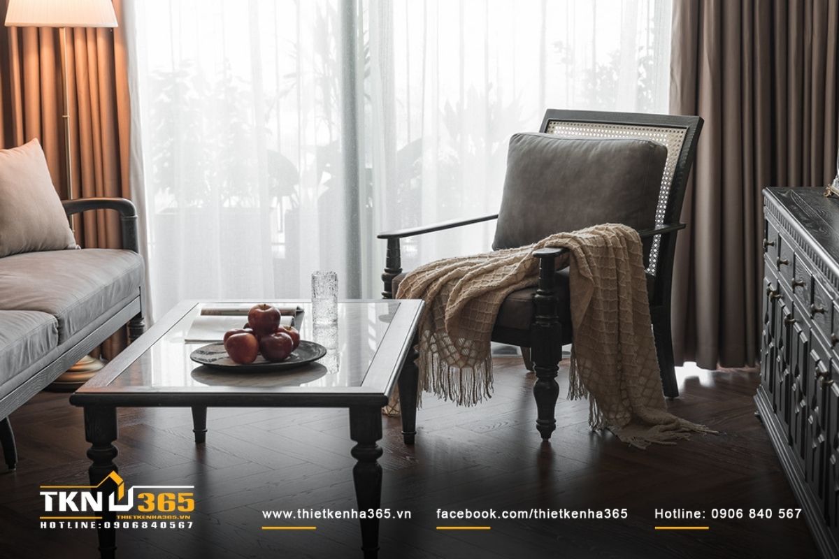 Lựa chọn chất liệu nội thất phòng khách phù hợp