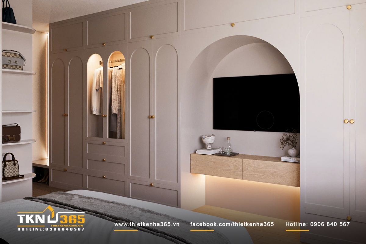 Thiết kế nội thất luôn phù hợp với căn phòng