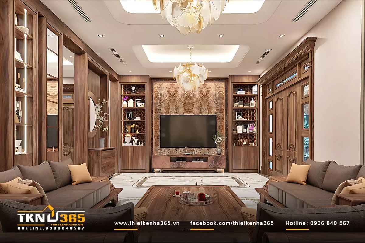 Mẫu thiết kế v&agrave; thi c&ocirc;ng nội thất gỗ c&ocirc;ng nghiệp theo phong c&aacute;ch Indochine đang dẫn đầu xu hướng hiện nay