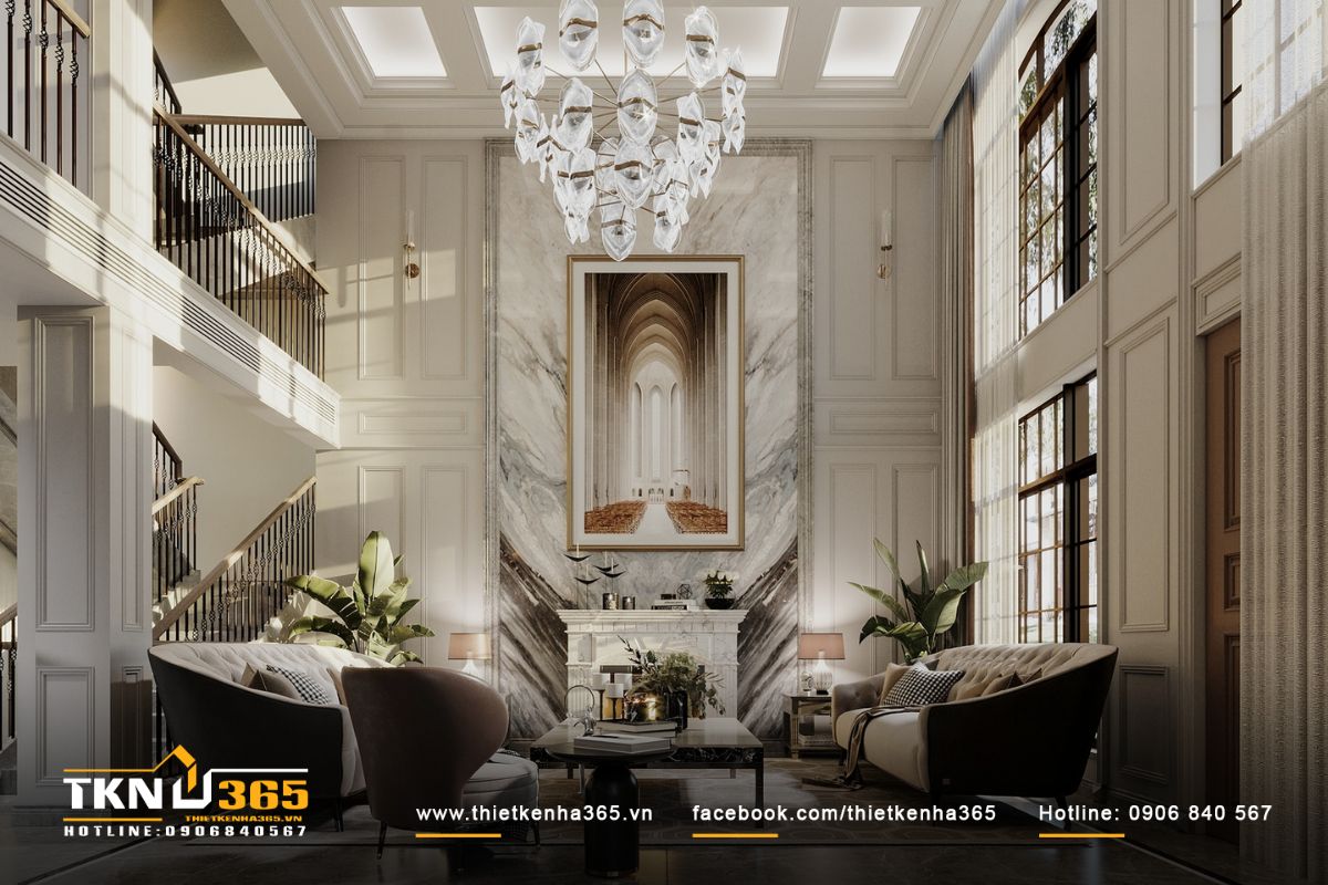 T&ocirc;ng m&agrave;u cần phải h&agrave;i h&ograve;a với phong c&aacute;ch tổng thể v&agrave; ph&ugrave; hợp với sở th&iacute;ch của gia chủ