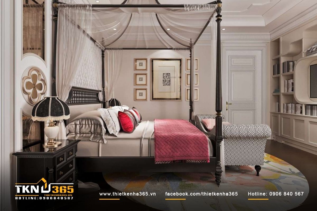 Nội thất phòng ngủ bằng gỗ tự nhiên mang lại tính thẩm mỹ cao