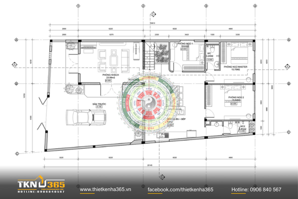cách thiết kế phòng khách 5
