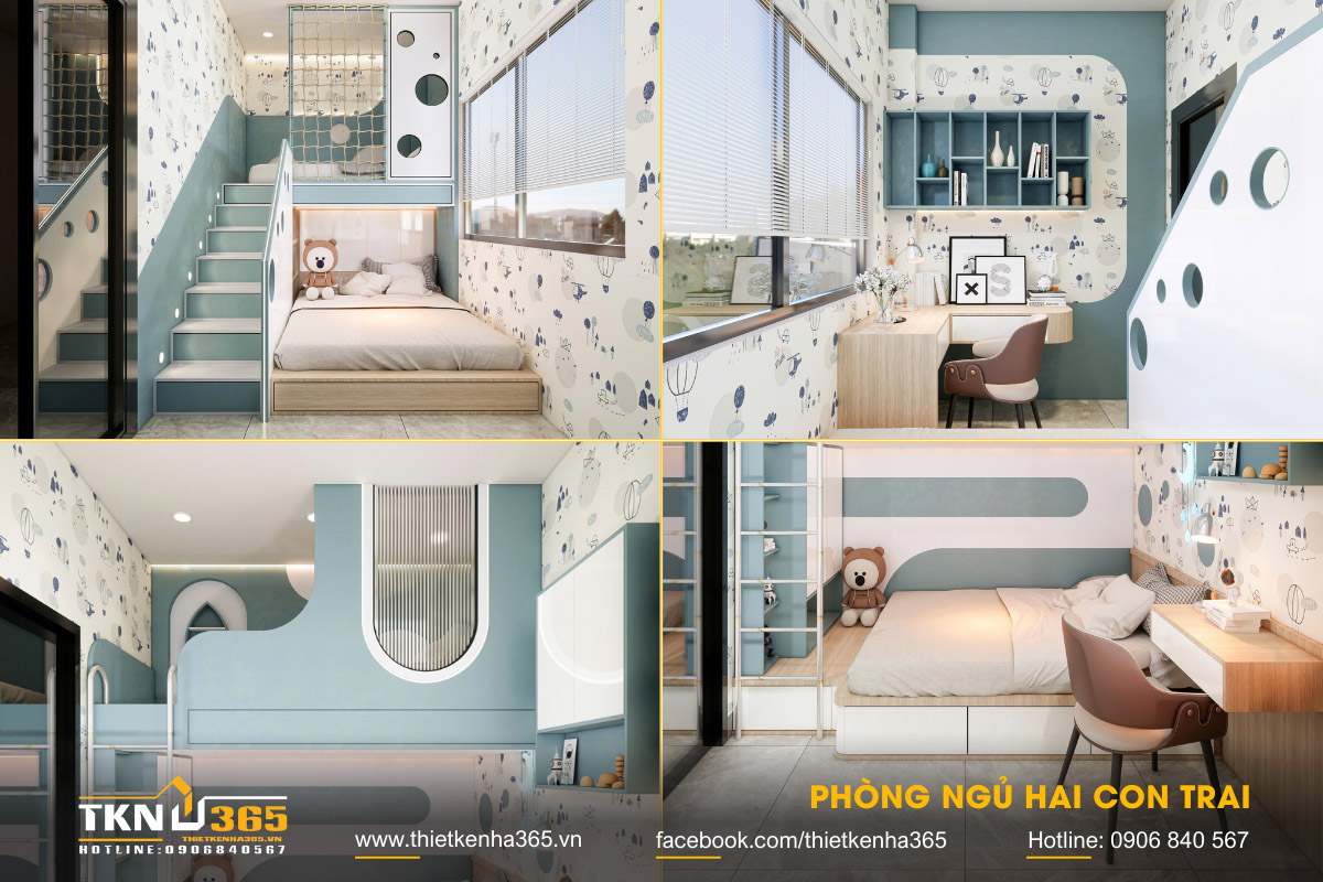 Phòng hai cậu con trai