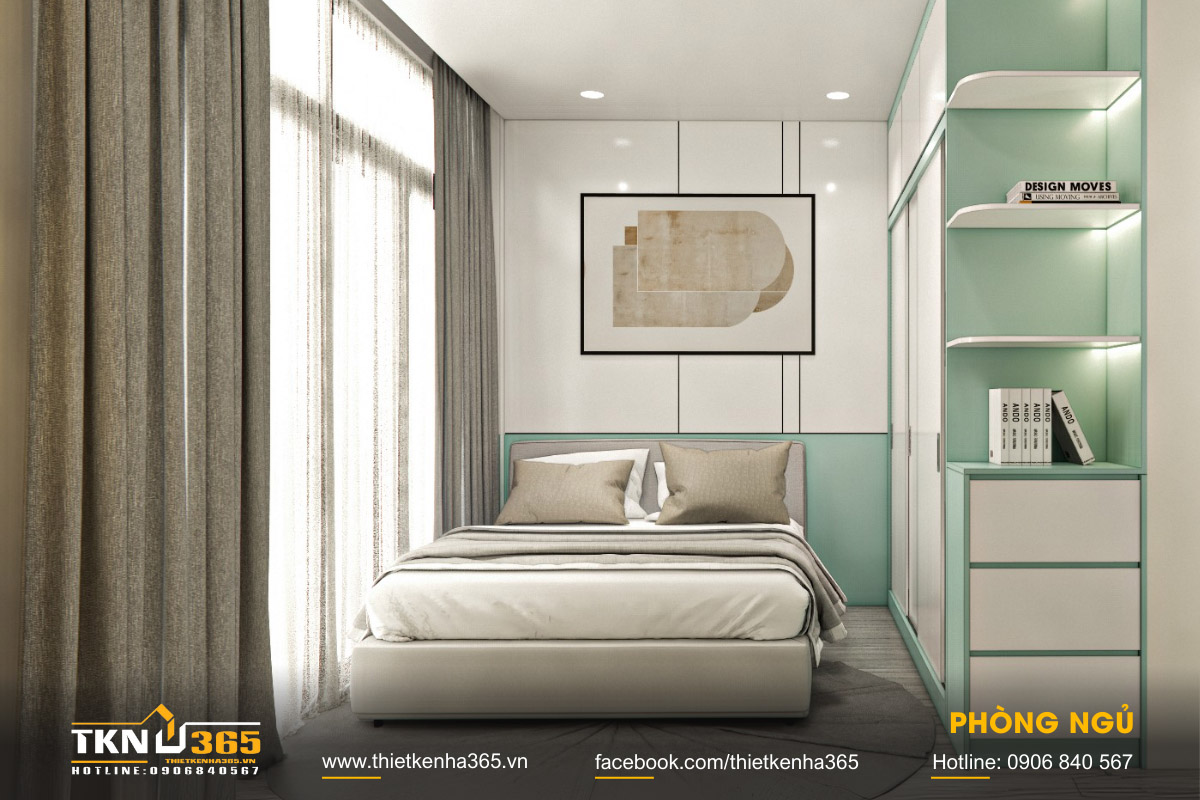 cách thiết kế phòng ngủ 3