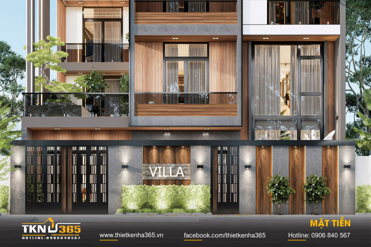 Hệ lam gỗ và ban công