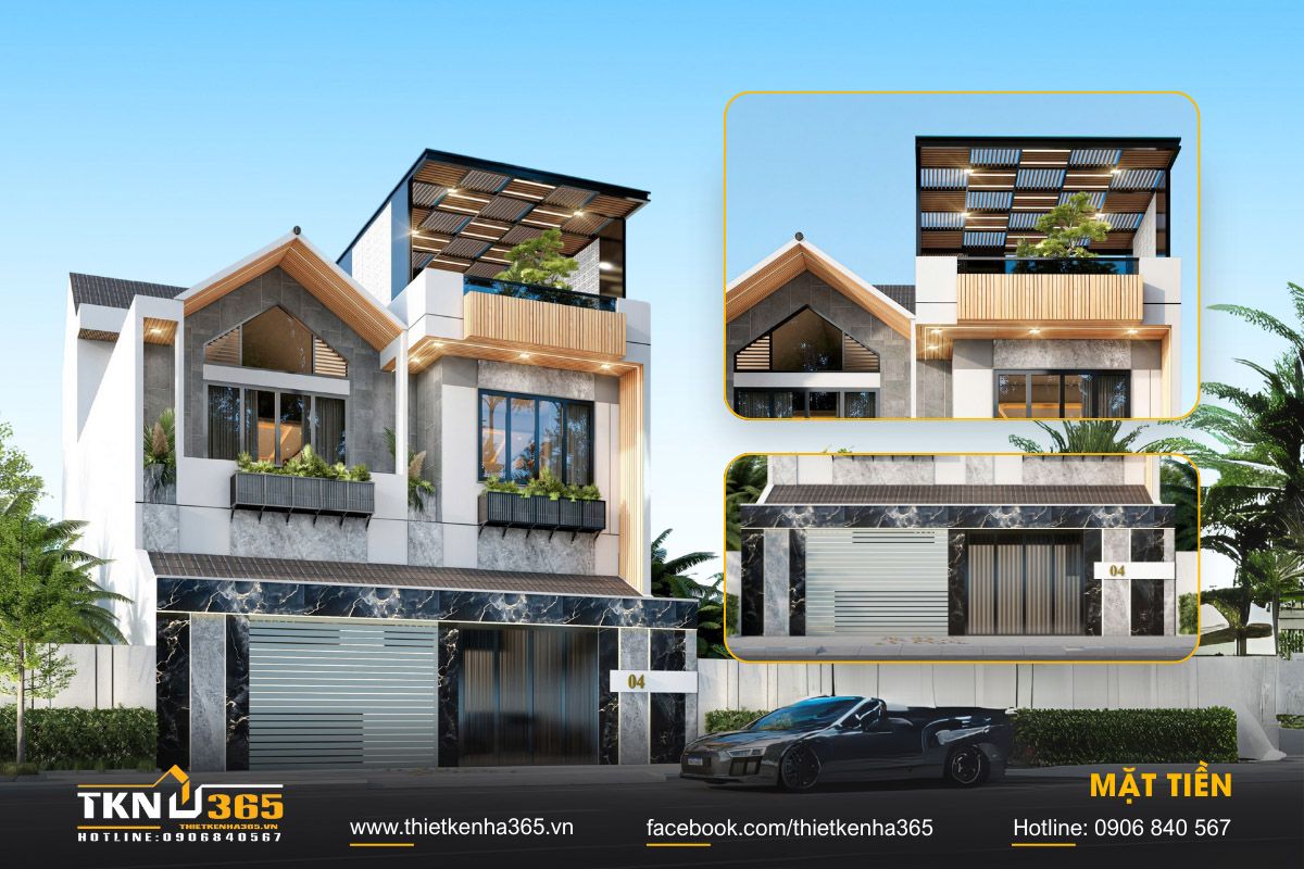 thi công biệt thự 9