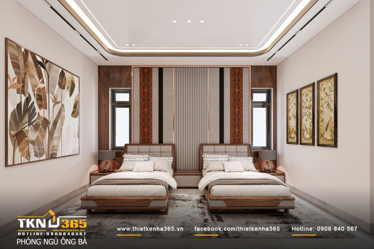 Kiến trúc nhà vườn mái Thái 7