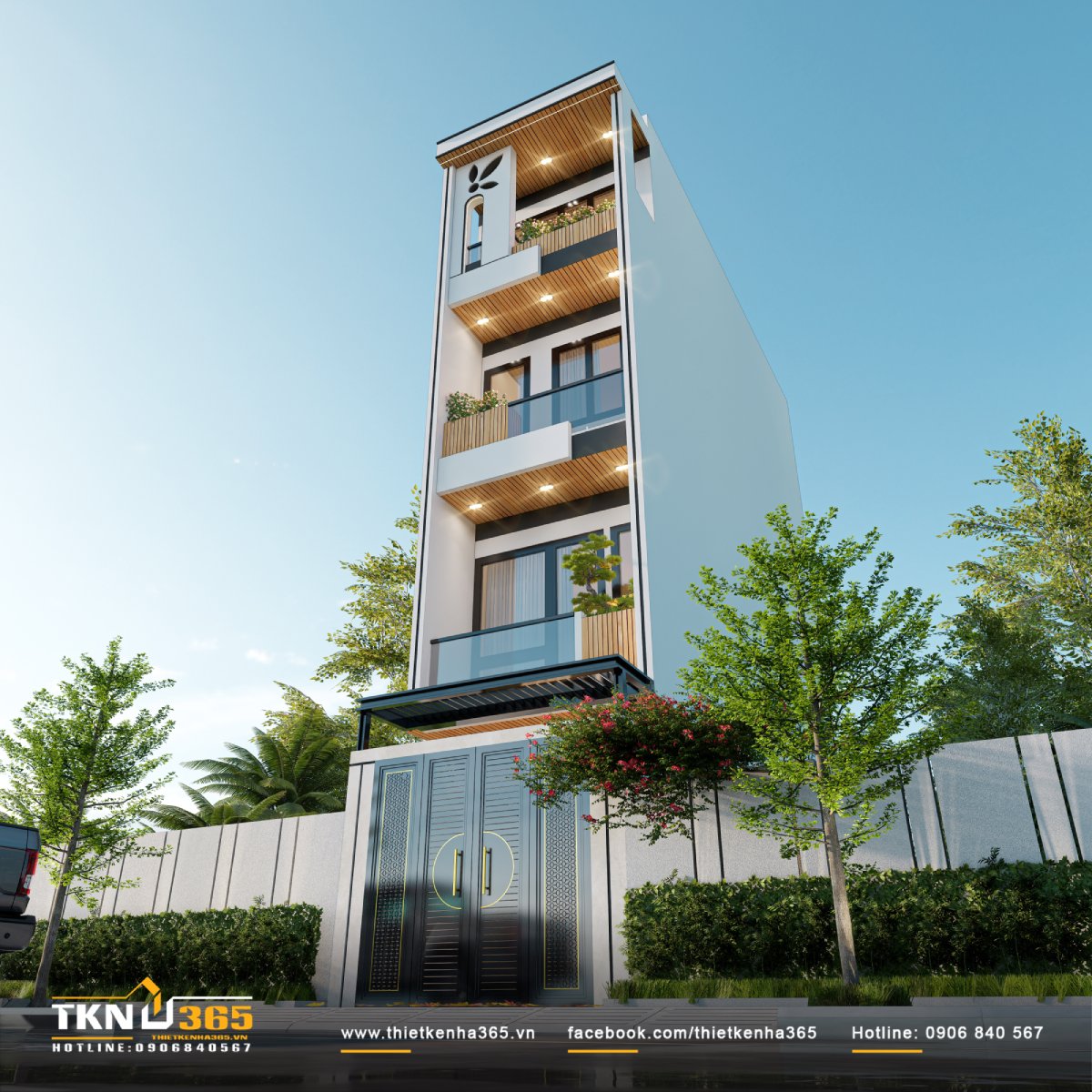 Thiết kế nhà phố đẹp