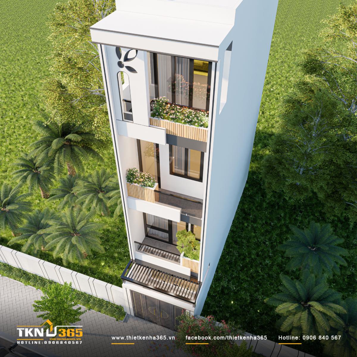 mặt tiền ngôi nhà