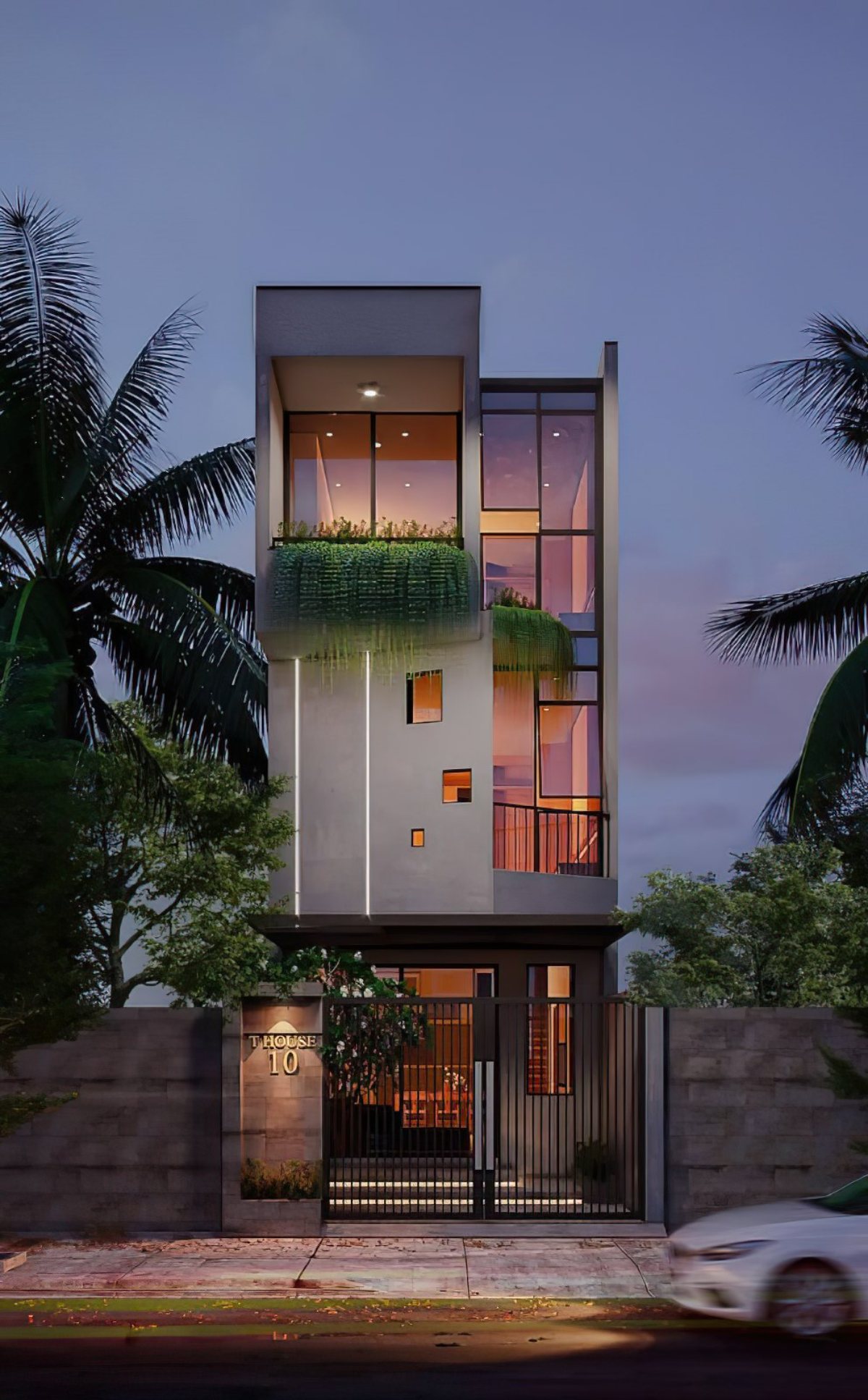 mẫu nhà ống 3 tầng mặt tiền 6m 5