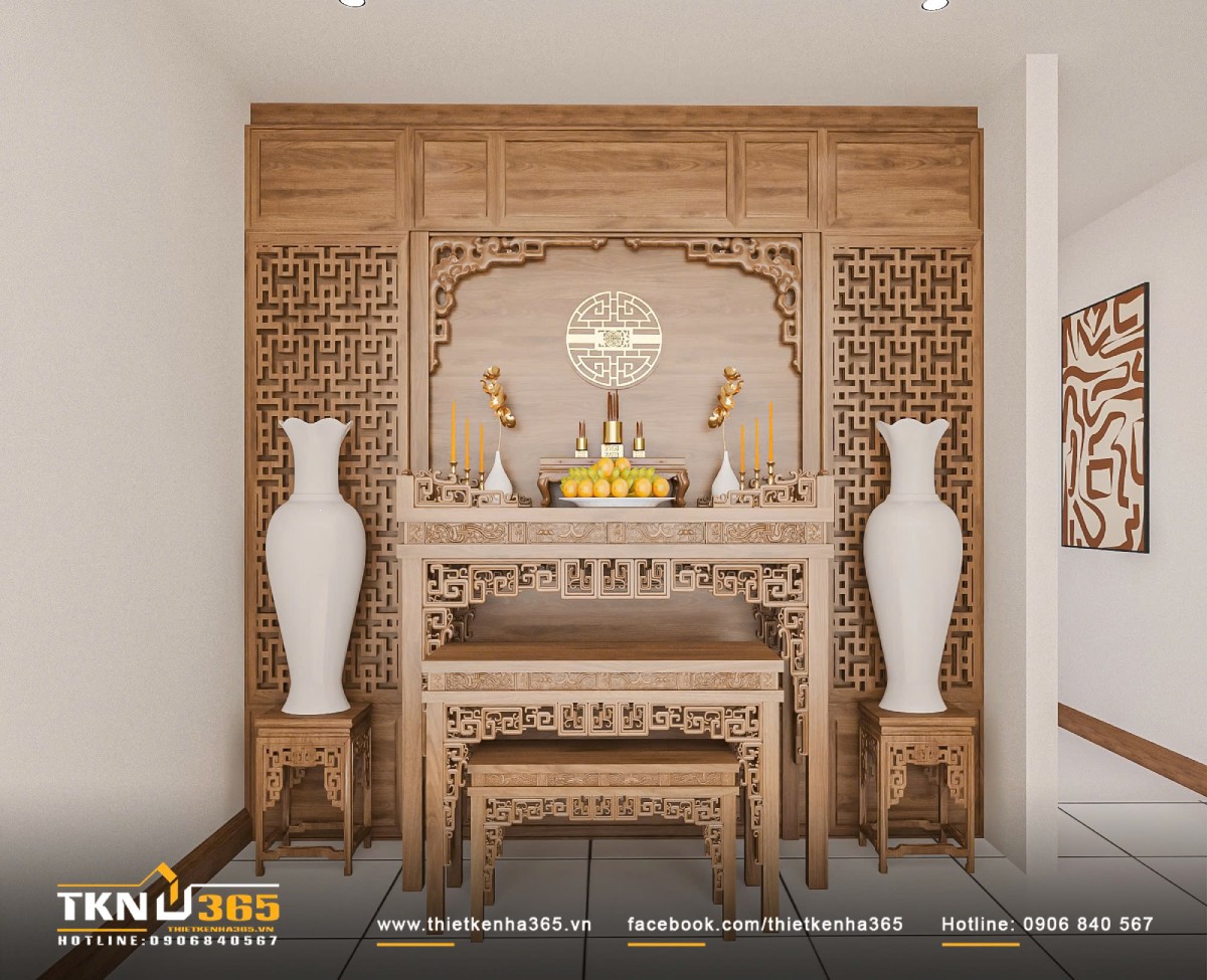 Phong thủy ph&ograve;ng thờ 4