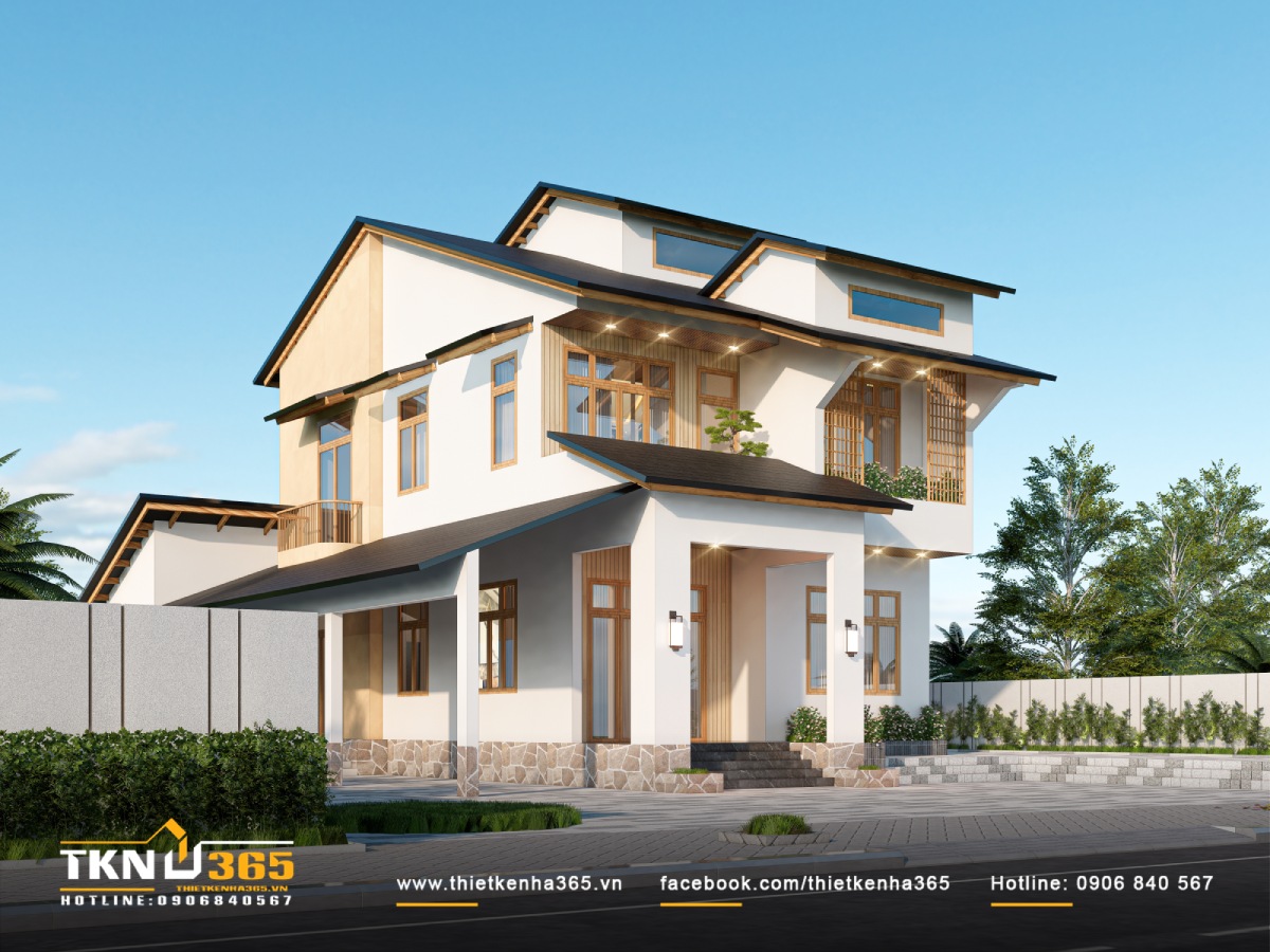 Thiết kế biệt thự 2 tầng 16