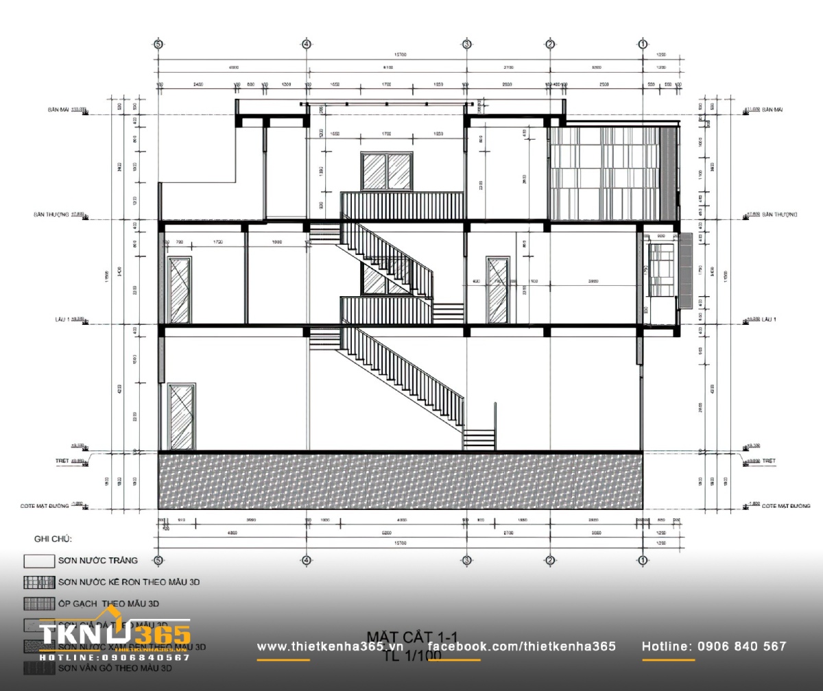 hồ sơ thiết kế thi c&ocirc;ng nh&agrave; 4