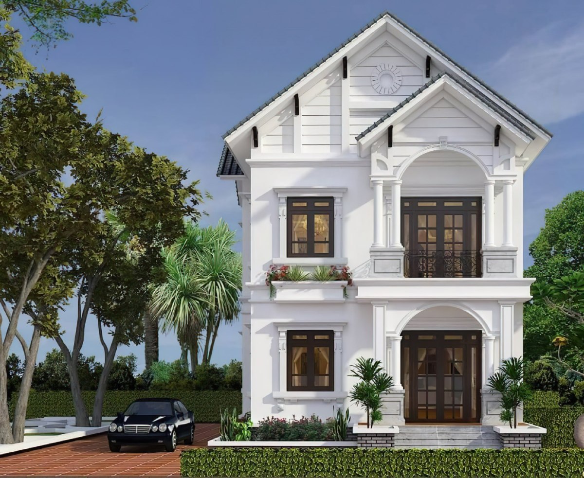 mẫu nhà 2 tầng 14