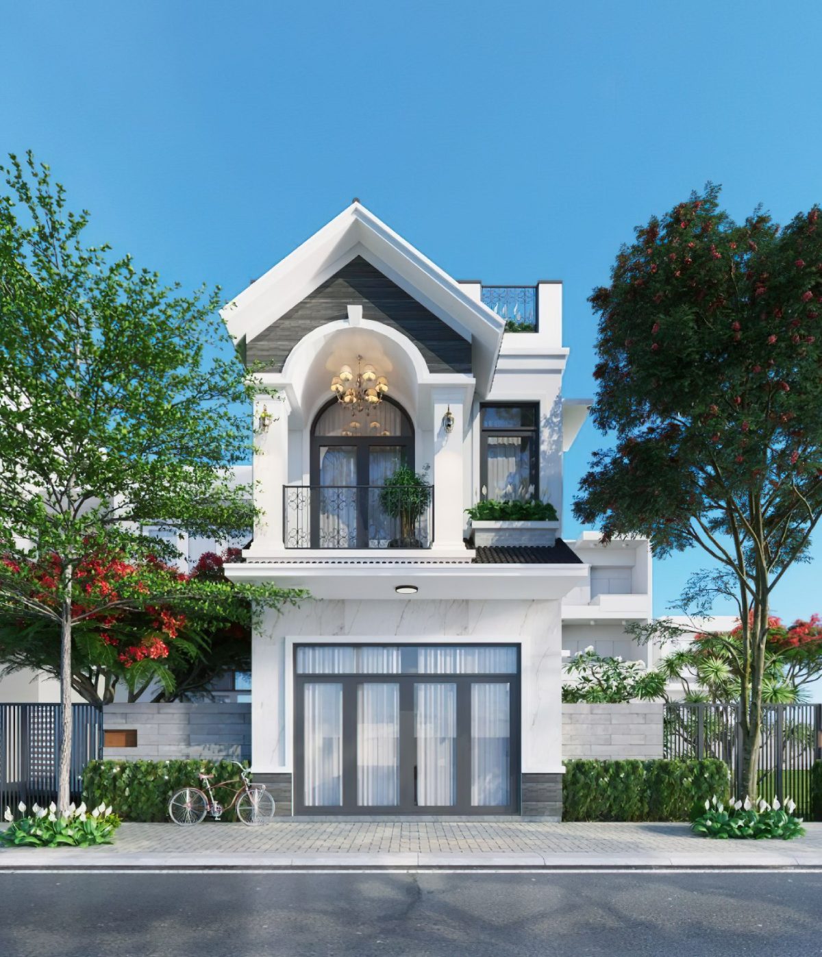 mẫu nhà 2 tầng 24