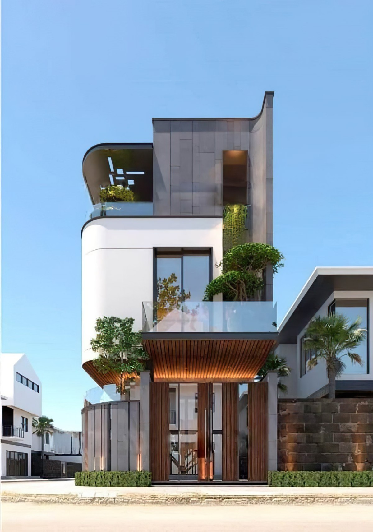 mẫu nhà 2 tầng 25