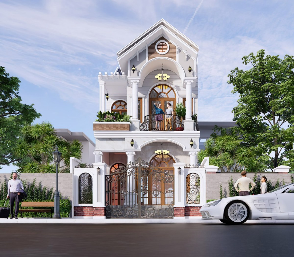 mẫu nhà 2 tầng 1