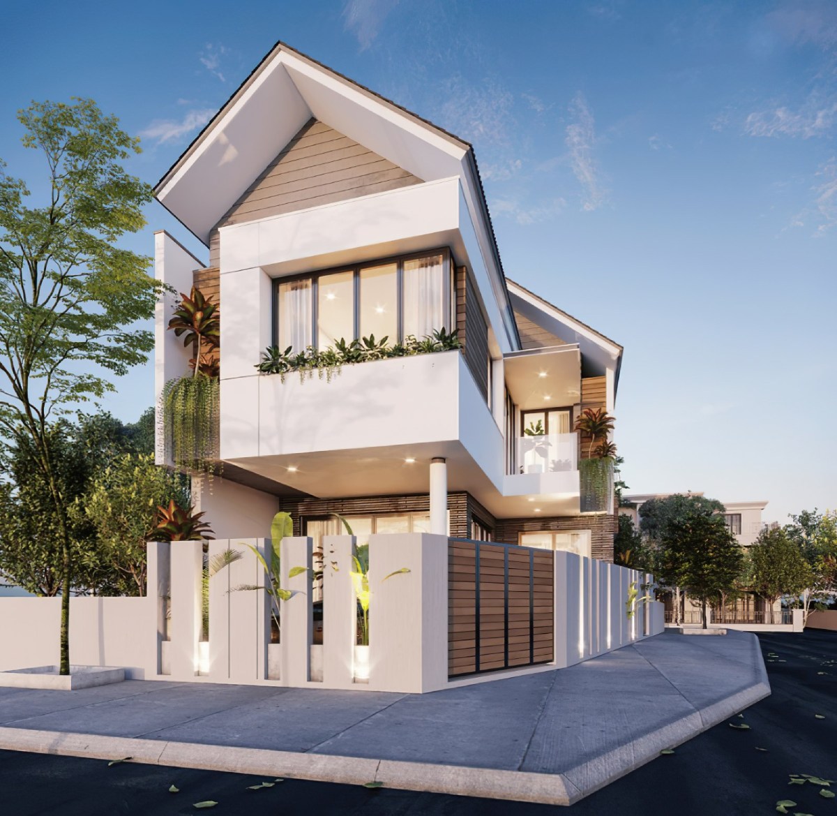 mẫu nhà 2 tầng 27