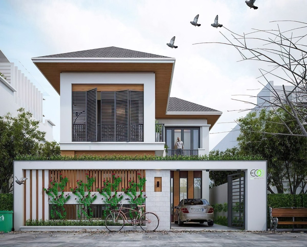 mẫu nhà 2 tầng 9