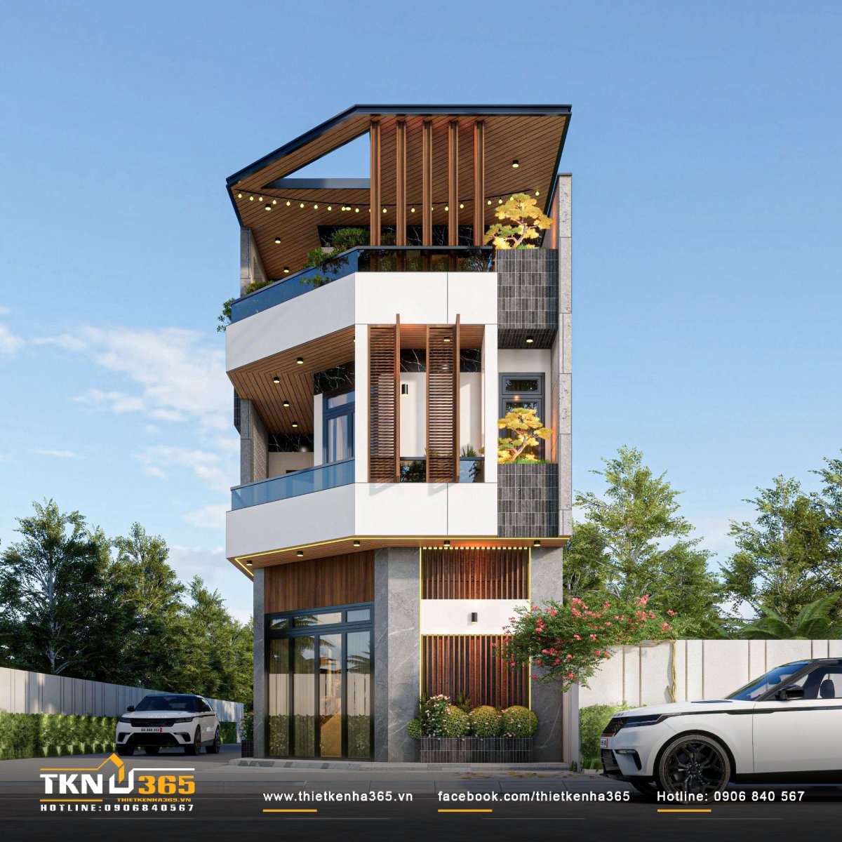 mẫu nhà 3 tầng 10