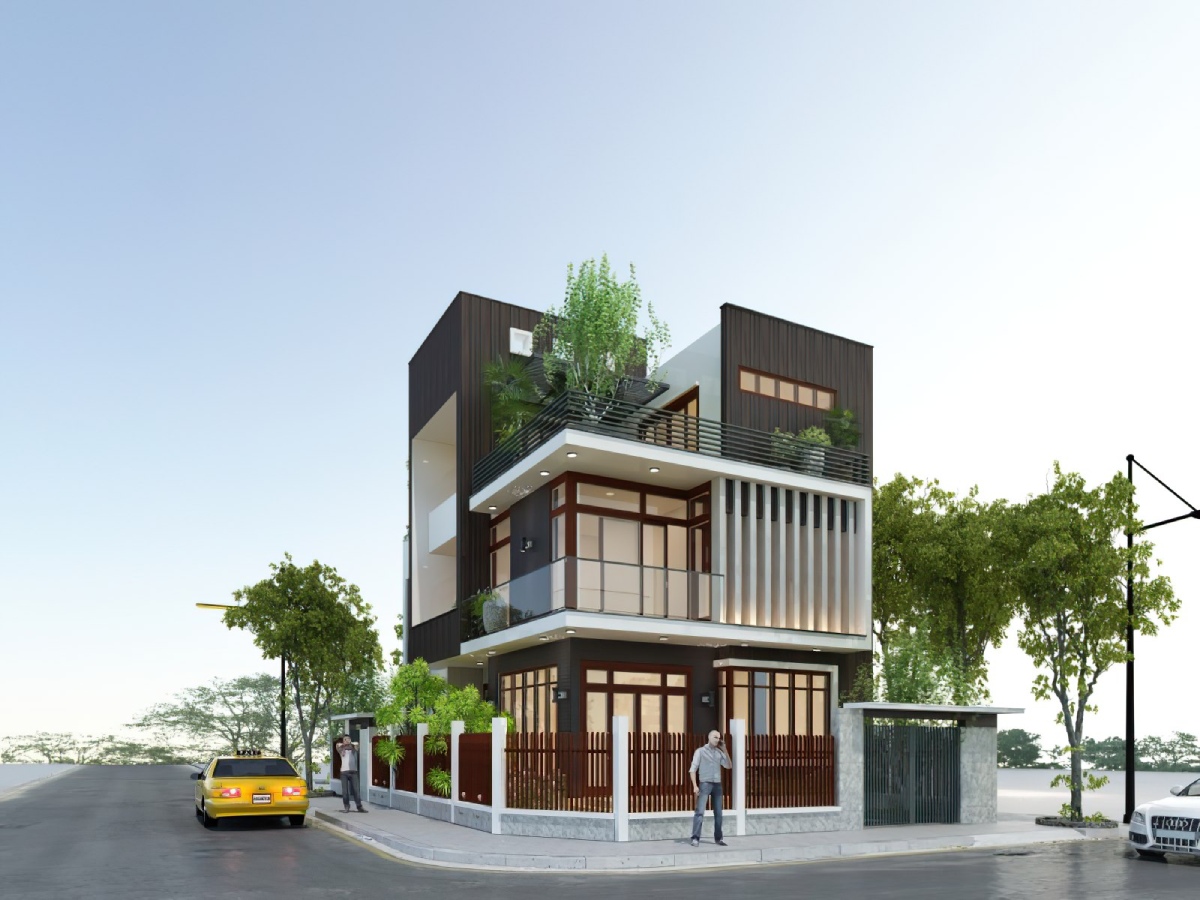 mẫu nhà 3 tầng 4