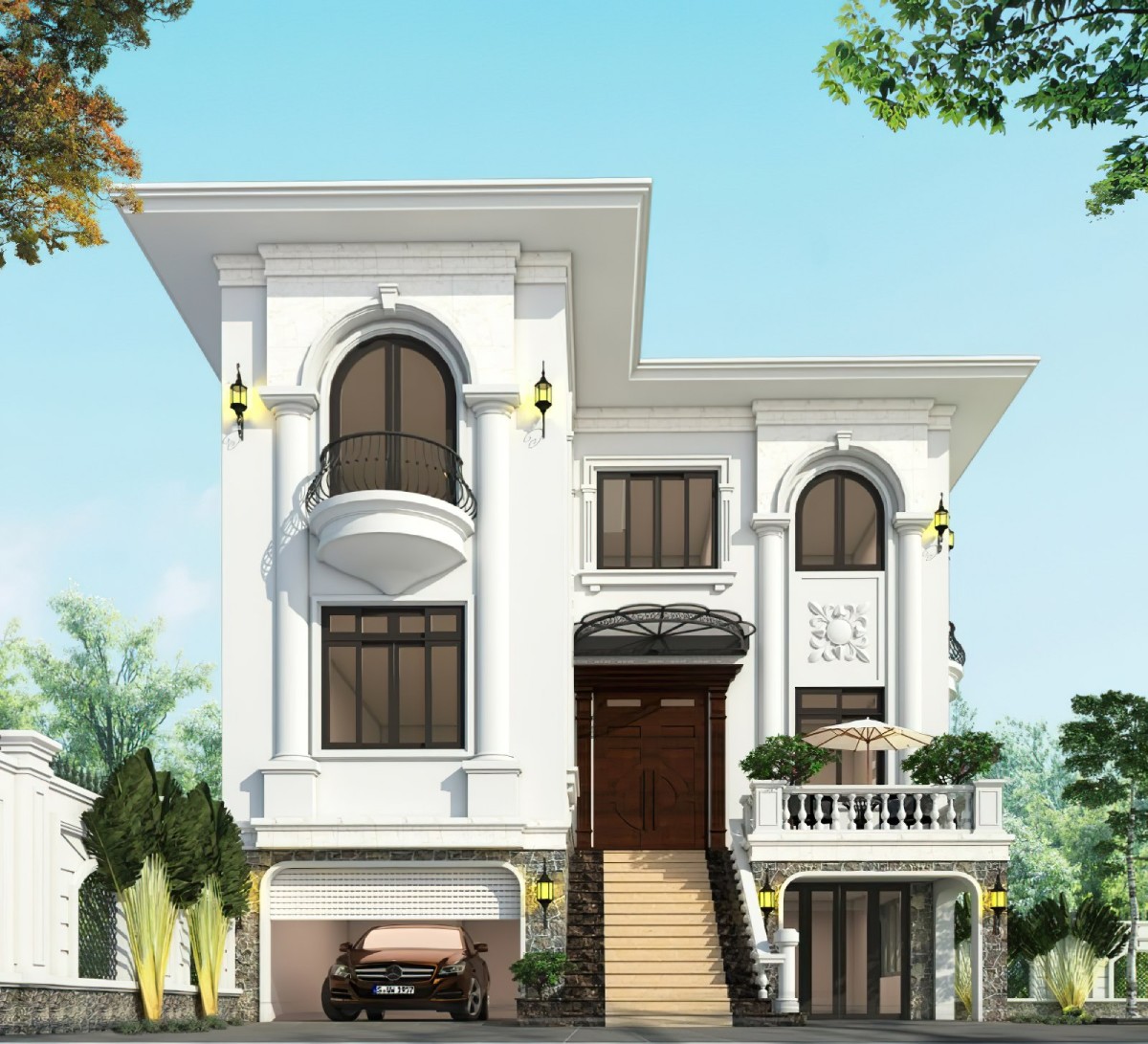 mẫu nhà 3 tầng 7