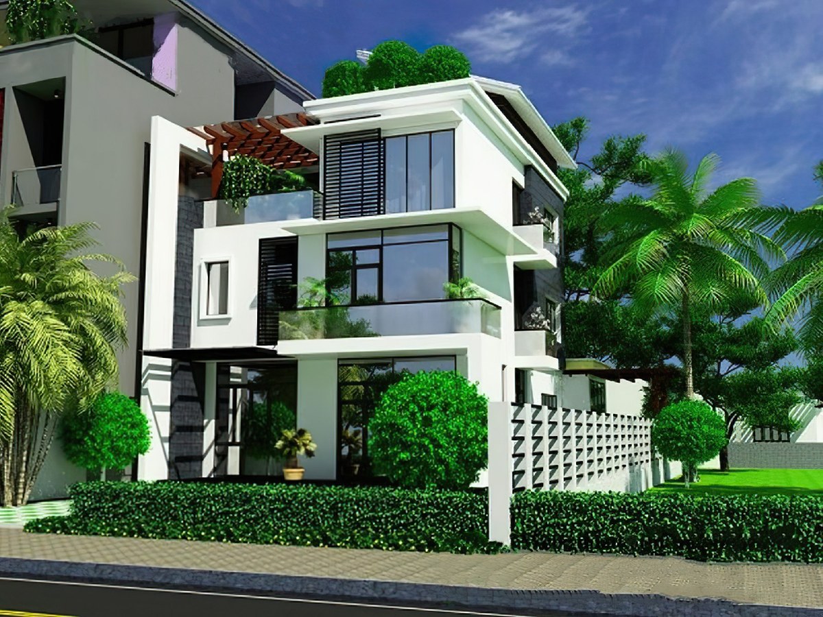 mẫu nhà 3 tầng 8