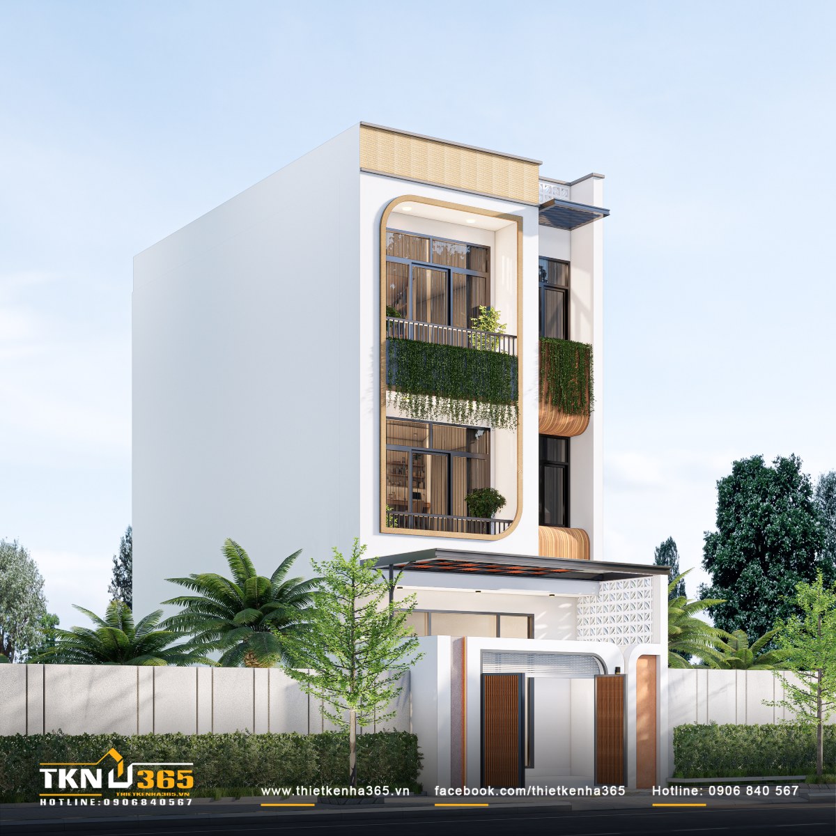 Nhà phố hiện đại 1