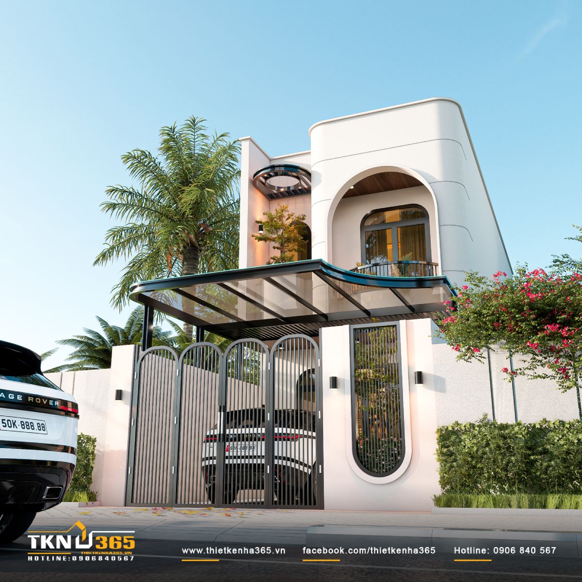 Nhà phố hiện đại 13