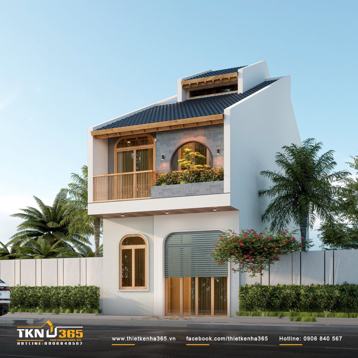 Nhà phố hiện đại 14