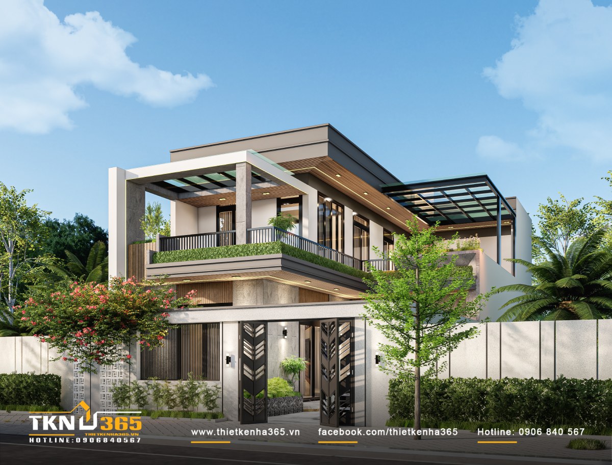 Nhà phố hiện đại 2