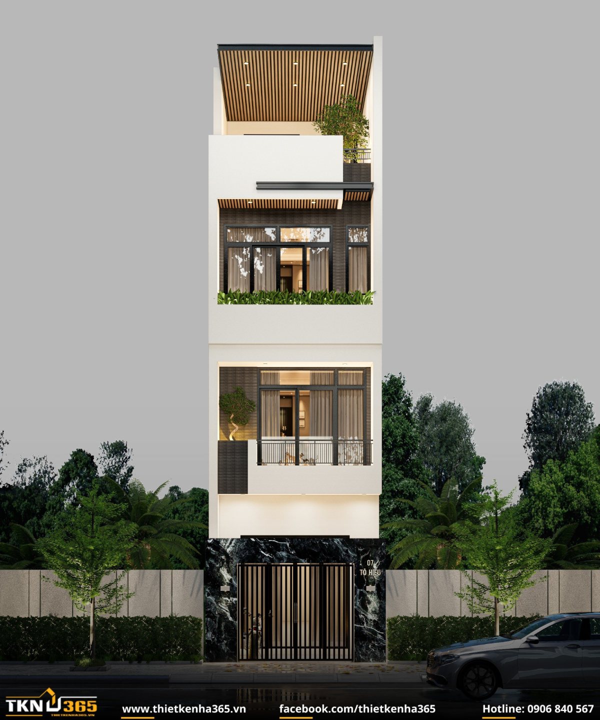 Nhà phố hiện đại 5