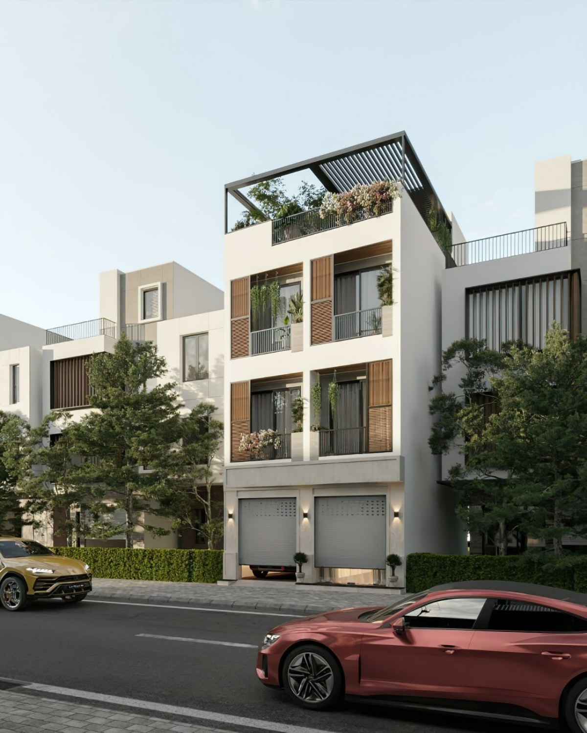 Nhà phố hiện đại 7