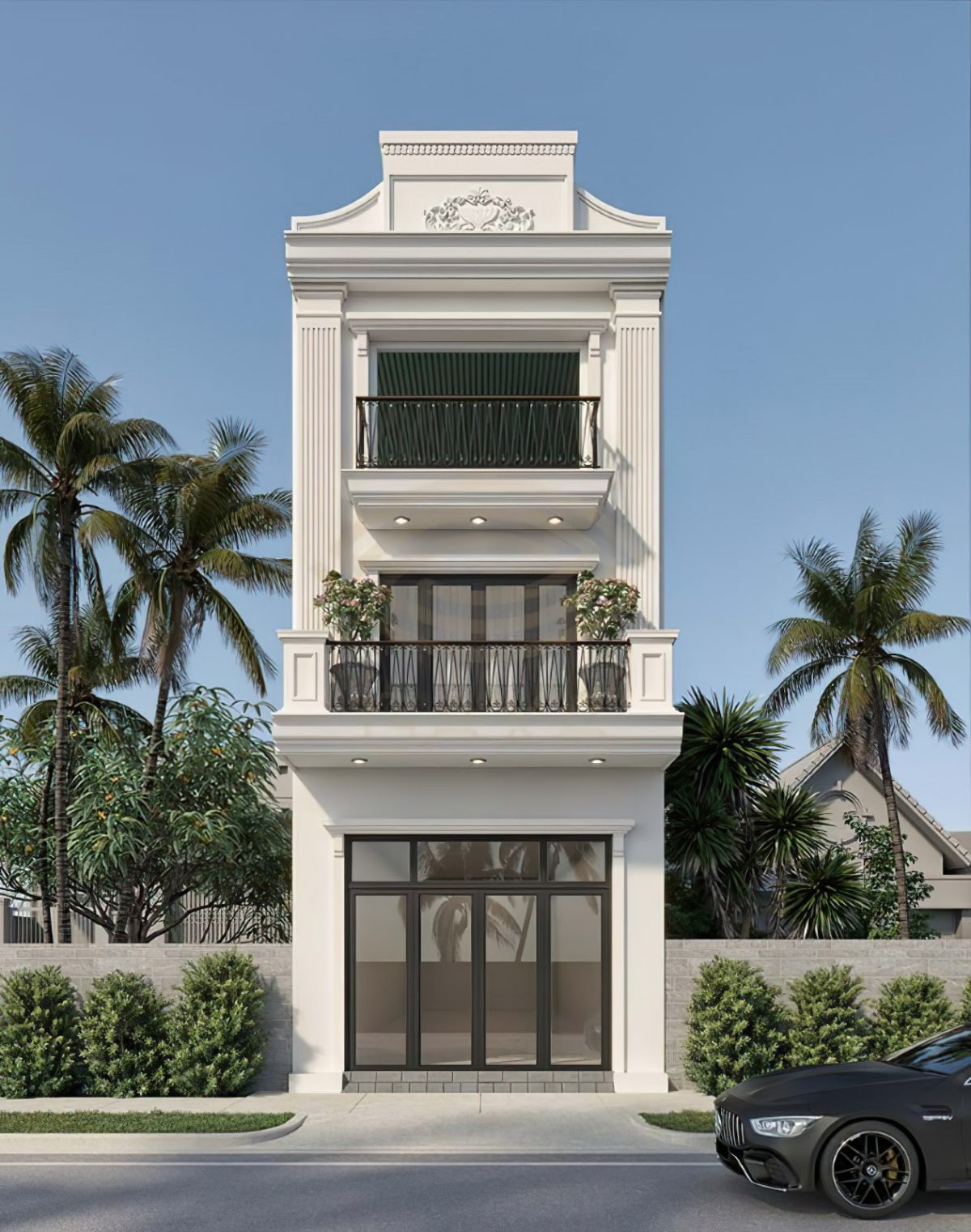 Mẫu nhà tân cổ điển 3