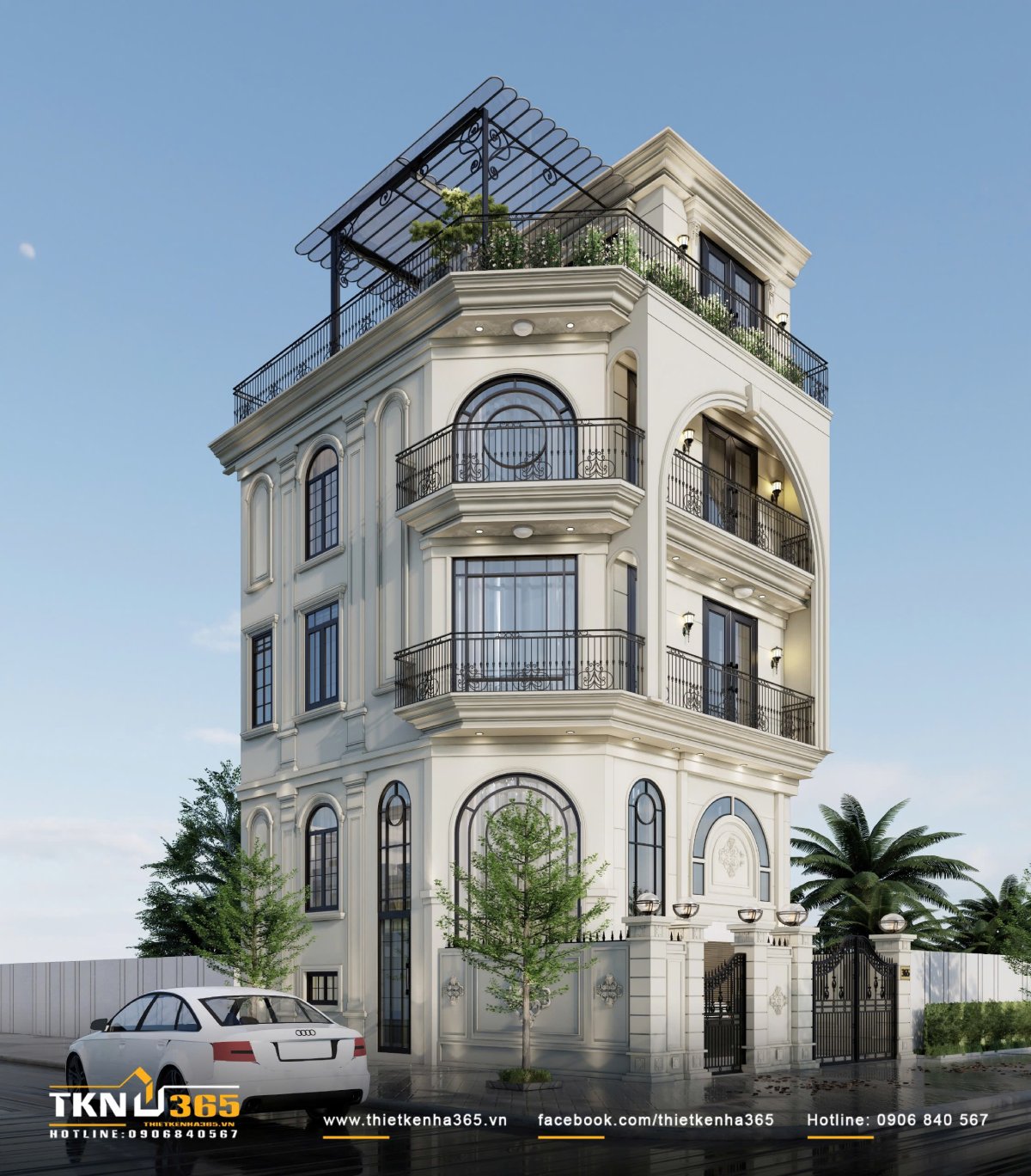 thi công biệt thự 1