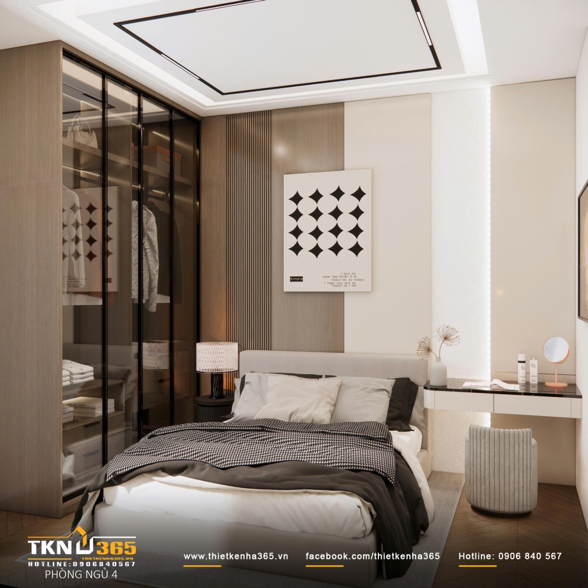 Thiết kế biệt thự phố 3 tầng 11