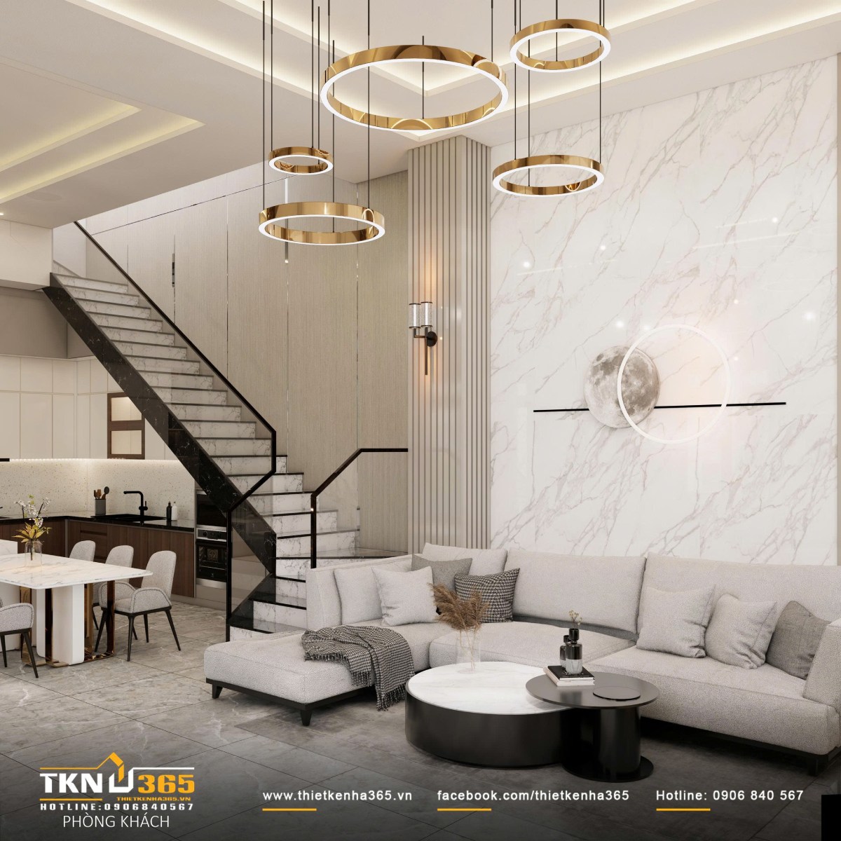 Thiết kế biệt thự phố 3 tầng 4