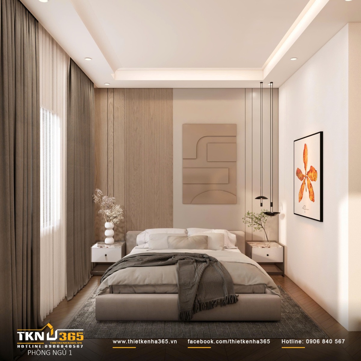 Thiết kế biệt thự phố 3 tầng 8