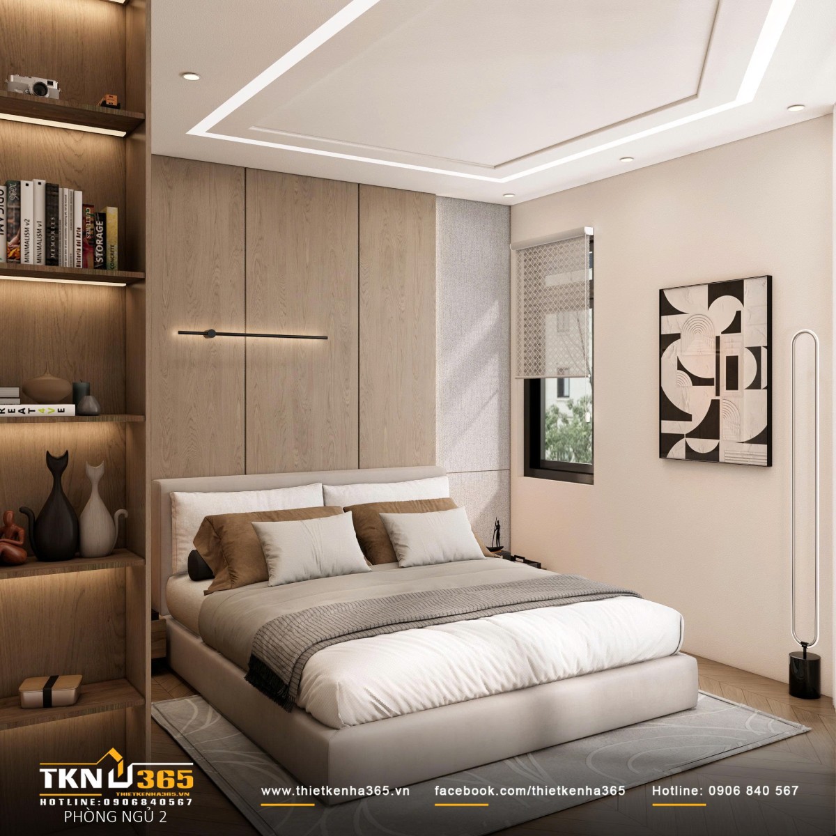 Thiết kế biệt thự phố 3 tầng 9