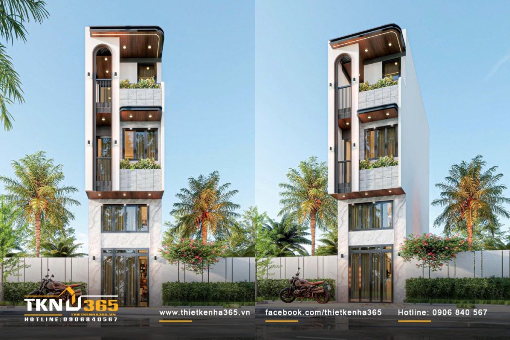 nhà ống 3 tầng mặt tiền 4m