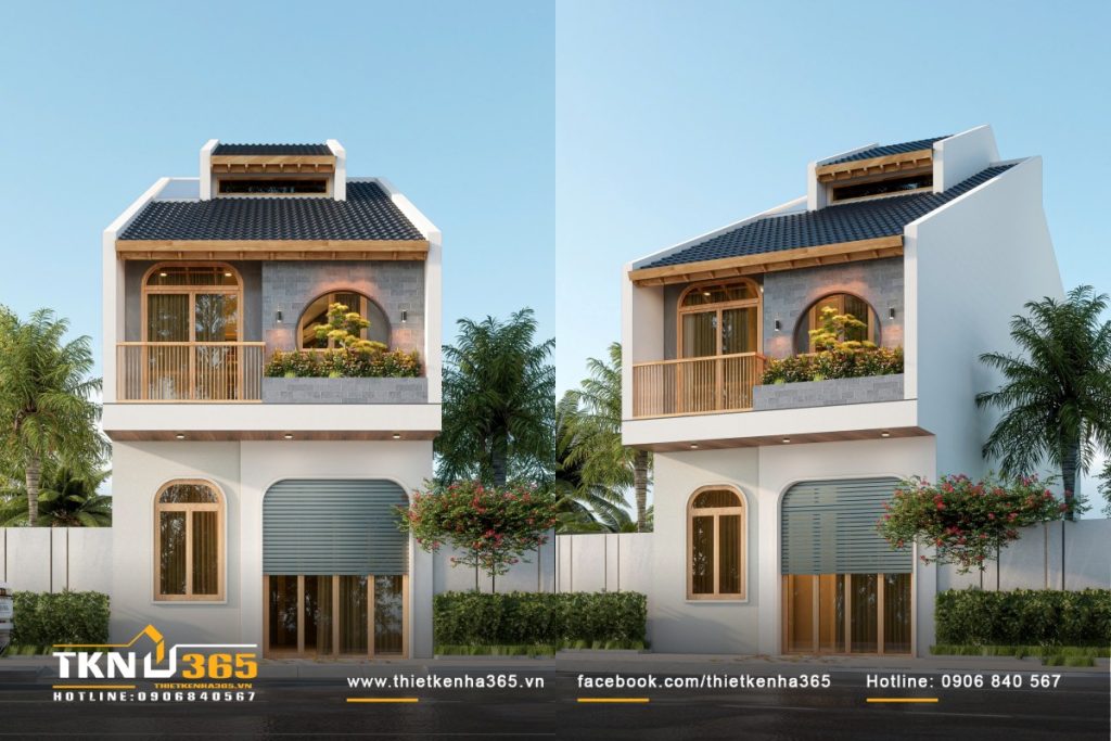 Nhà phố 2 tầng anh Nghiêm Bình Dương